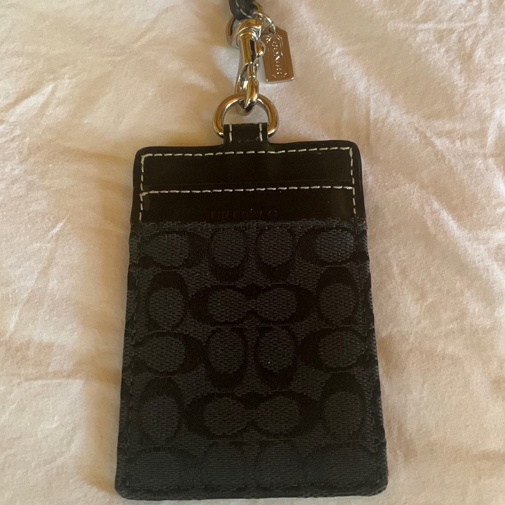 COACH ID card holder